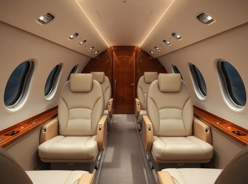 Executive seating interior