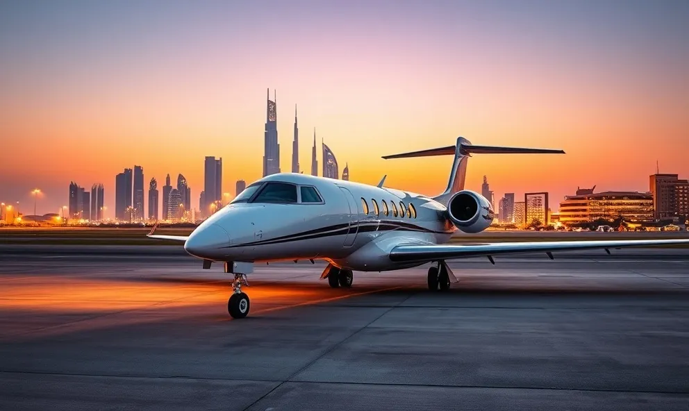 Jet on tarmac