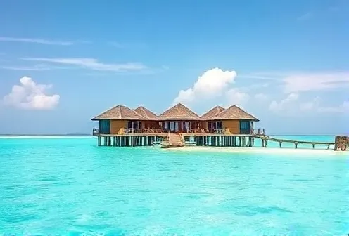 Maldives island